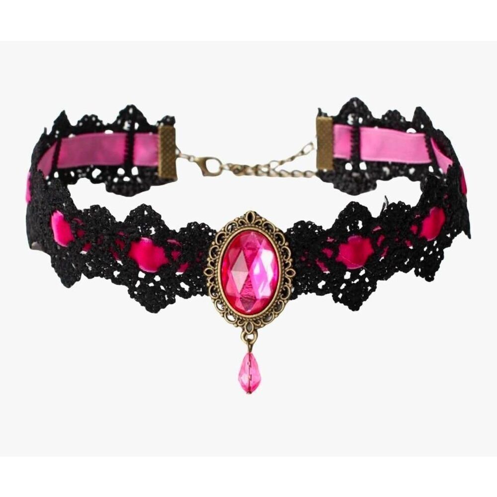 Gothic Lace Choker